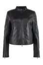 DIESEL Lamb Leather Biker Jacket for Women - FW24