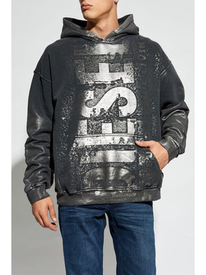 DIESEL Men's Classic Logo Hoodie