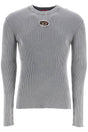 DIESEL Long-Sleeved Slim Fit T-Shirt