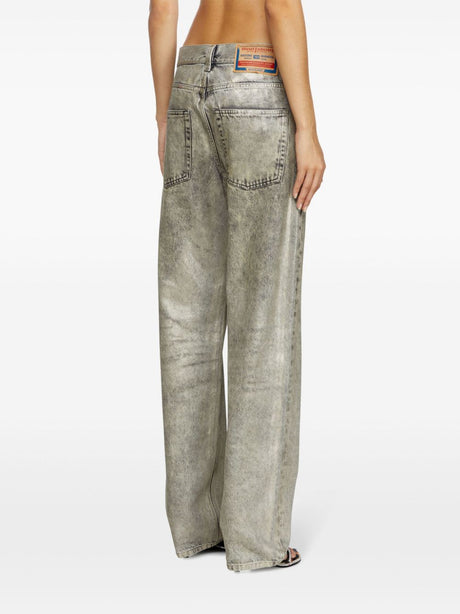 DIESEL Wide Leg Low-Rise Jeans for Women