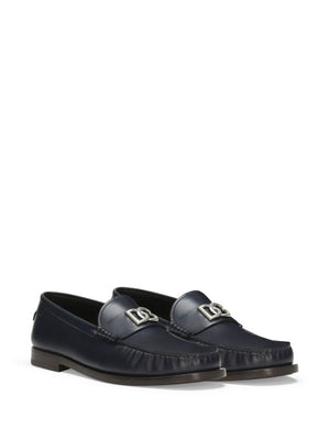 DOLCE & GABBANA Blue City Blanco Loafers for Men