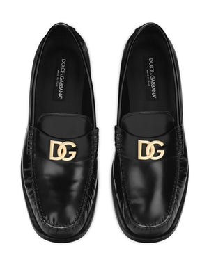 DOLCE & GABBANA Blue City Blanco Loafers for Men