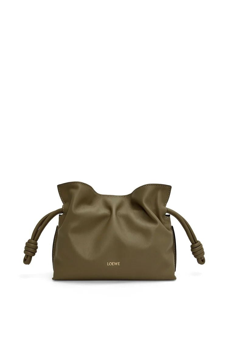 Mini Flamenco Shoulder & Crossbody Bag in Clay Green