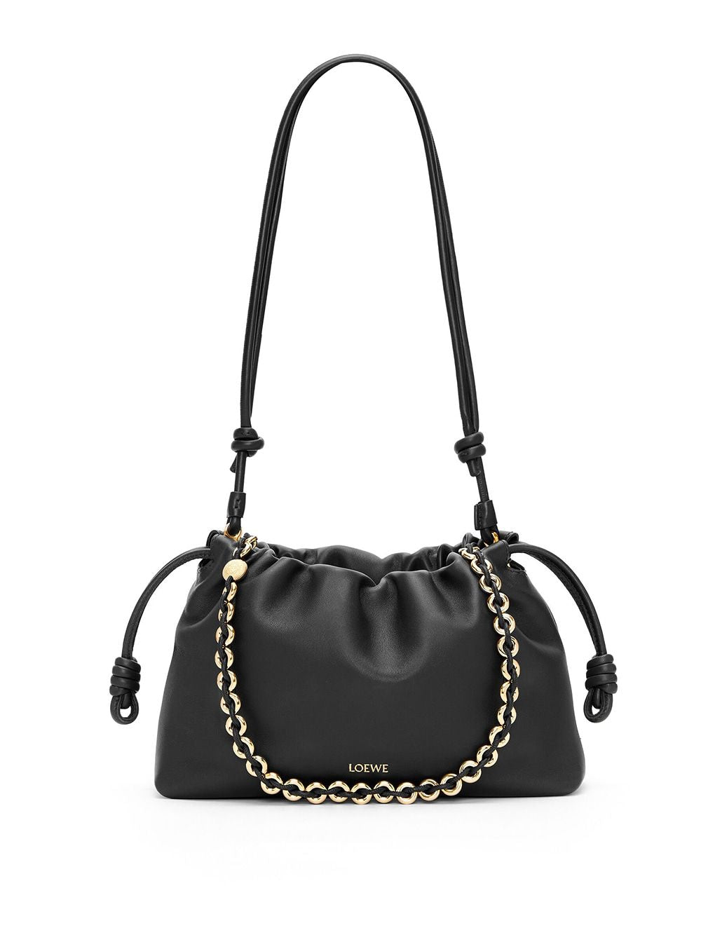 Black Flamingo Leather Crossbody Bag for Women