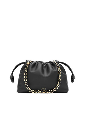 Black Flamingo Leather Crossbody Bag for Women