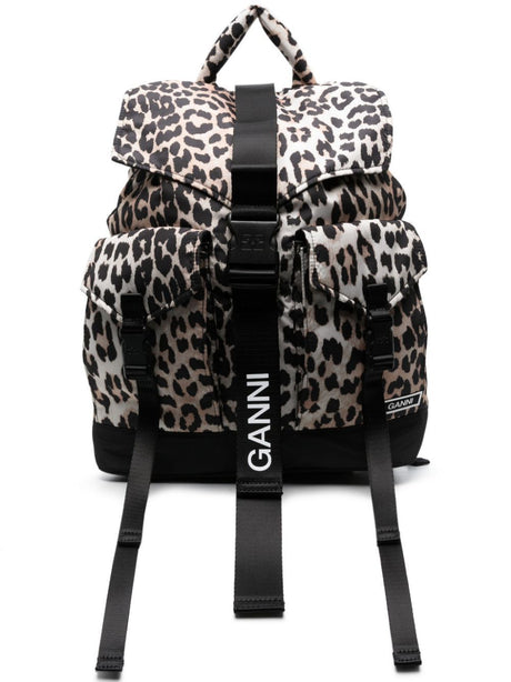 GANNI Eco-Friendly Mini Backpack for Women