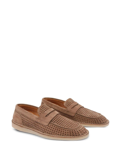 DOLCE & GABBANA Suede Loafers for Men