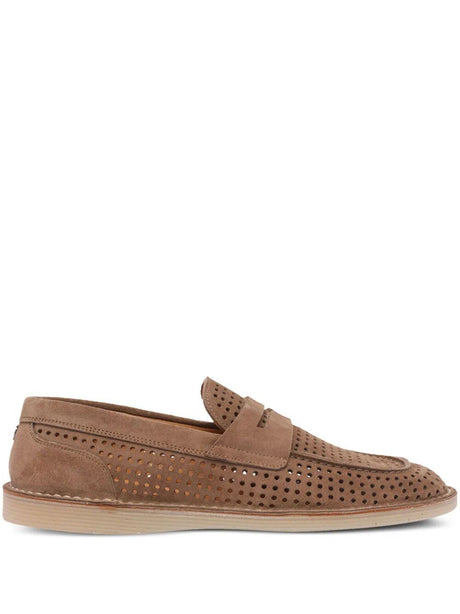 DOLCE & GABBANA Suede Loafers for Men