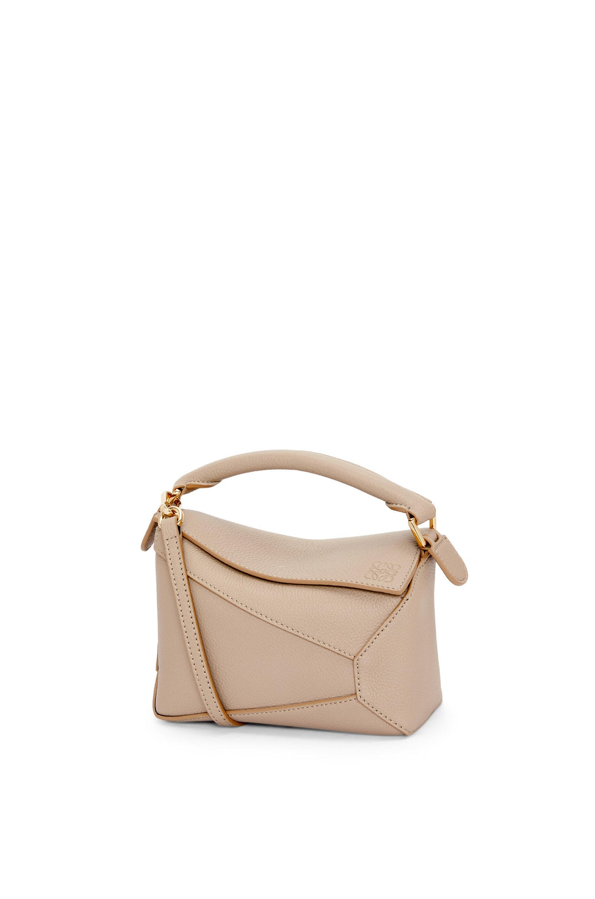 LOEWE Mini Puzzle Edge Leather Handbag