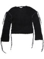 ACNE STUDIOS Drop-Shoulder Knit Sweater for Women - Fall/Winter 2024