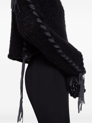 ACNE STUDIOS Drop-Shoulder Knit Sweater for Women - Fall/Winter 2024