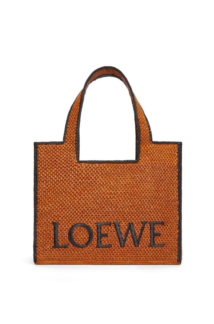 大号LOEWE字母拼接帆布手提包