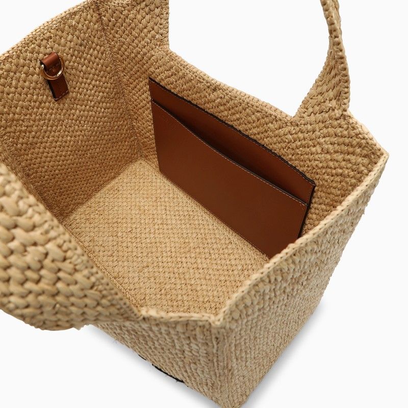 NATURAL RAFFIA Tote Handbag by S PAULAS IBIZA