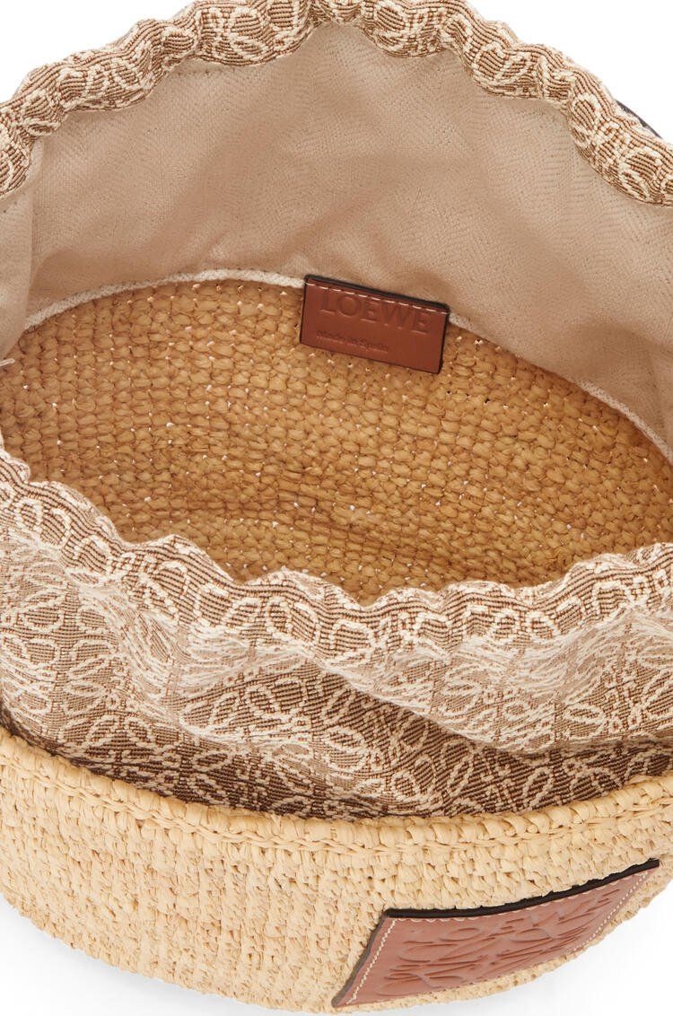 LOEWE Anagram Mini Raffia Handbag