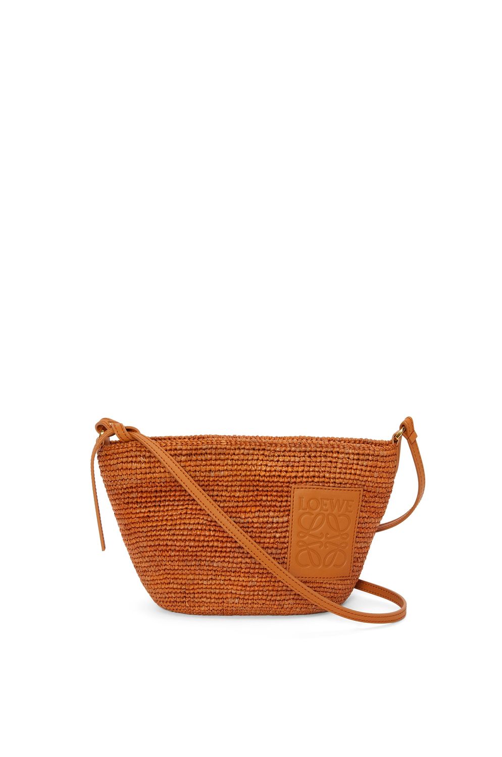 Golden Woven Handbag for Women from LOEWE