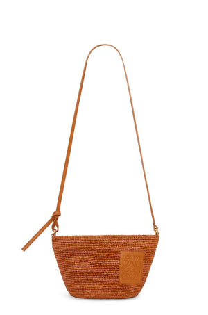 Golden Woven Handbag for Women from LOEWE