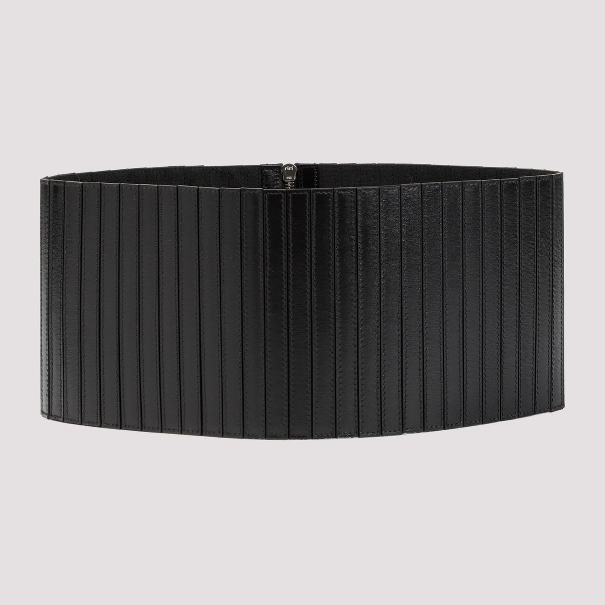 ALAIA Striped Leather Corset Belt for Women - Spring/Summer '24