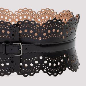 ALAIA Luxurious Leather Bustier Belt for Women