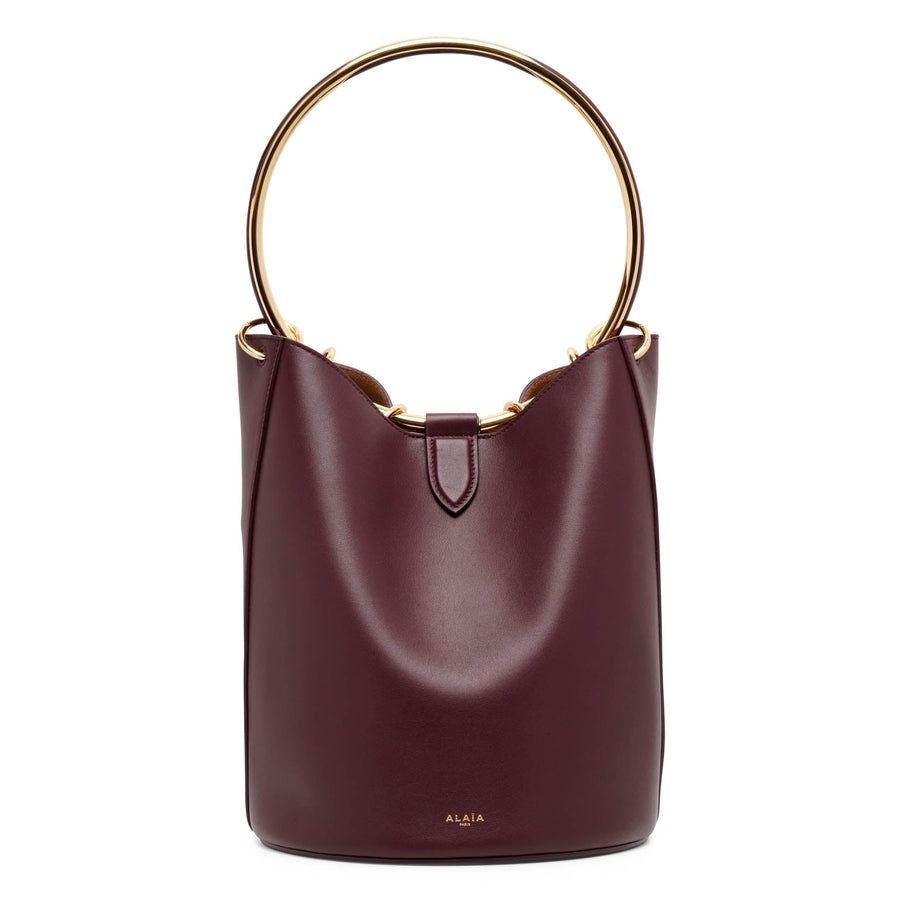 ALAIA LEATHER BUCKET Handbag