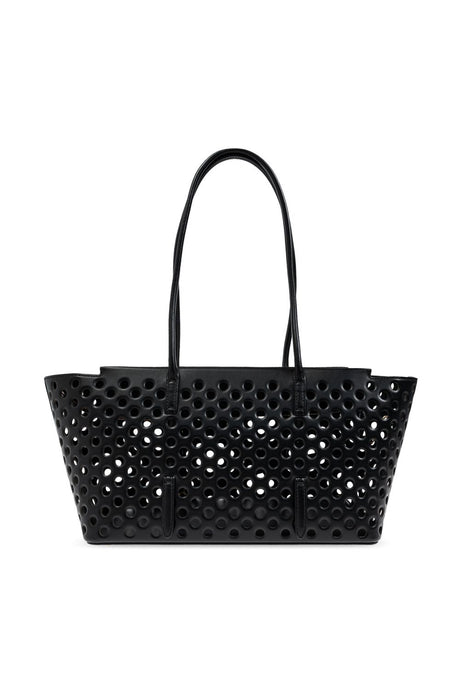 ALAIA Elegant Mini Shoulder Bag in Black - 32 cm
