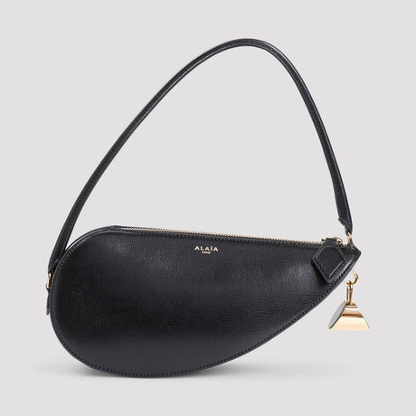 ALAIA Elegant Heart Mini Shoulder Handbag (W:27cm H:13cm D:8cm)