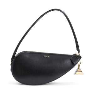 ALAIA Demi Coeur Handbag with Gold Detailing