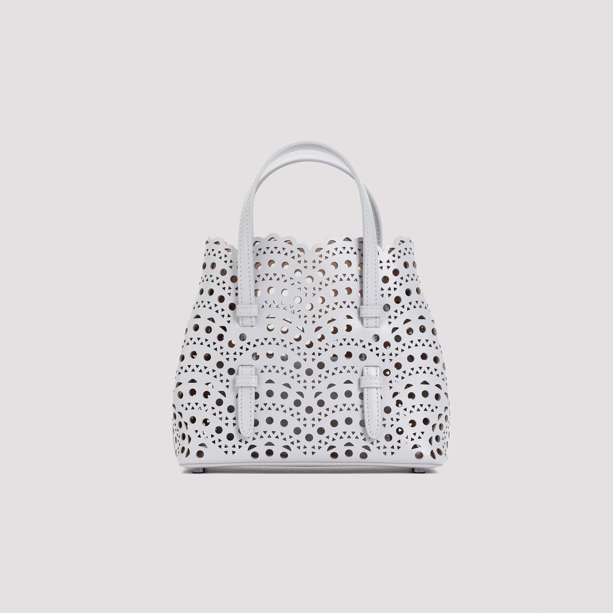 ALAIA Wave Calfskin Mini Handbag