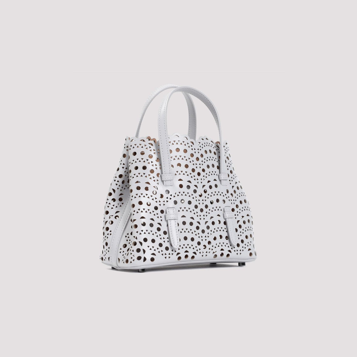 ALAIA Wave Calfskin Mini Handbag