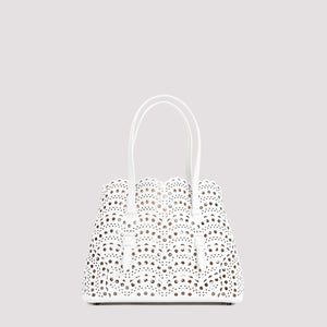 ALAIA Mini Leather Tote Bag - 25CM