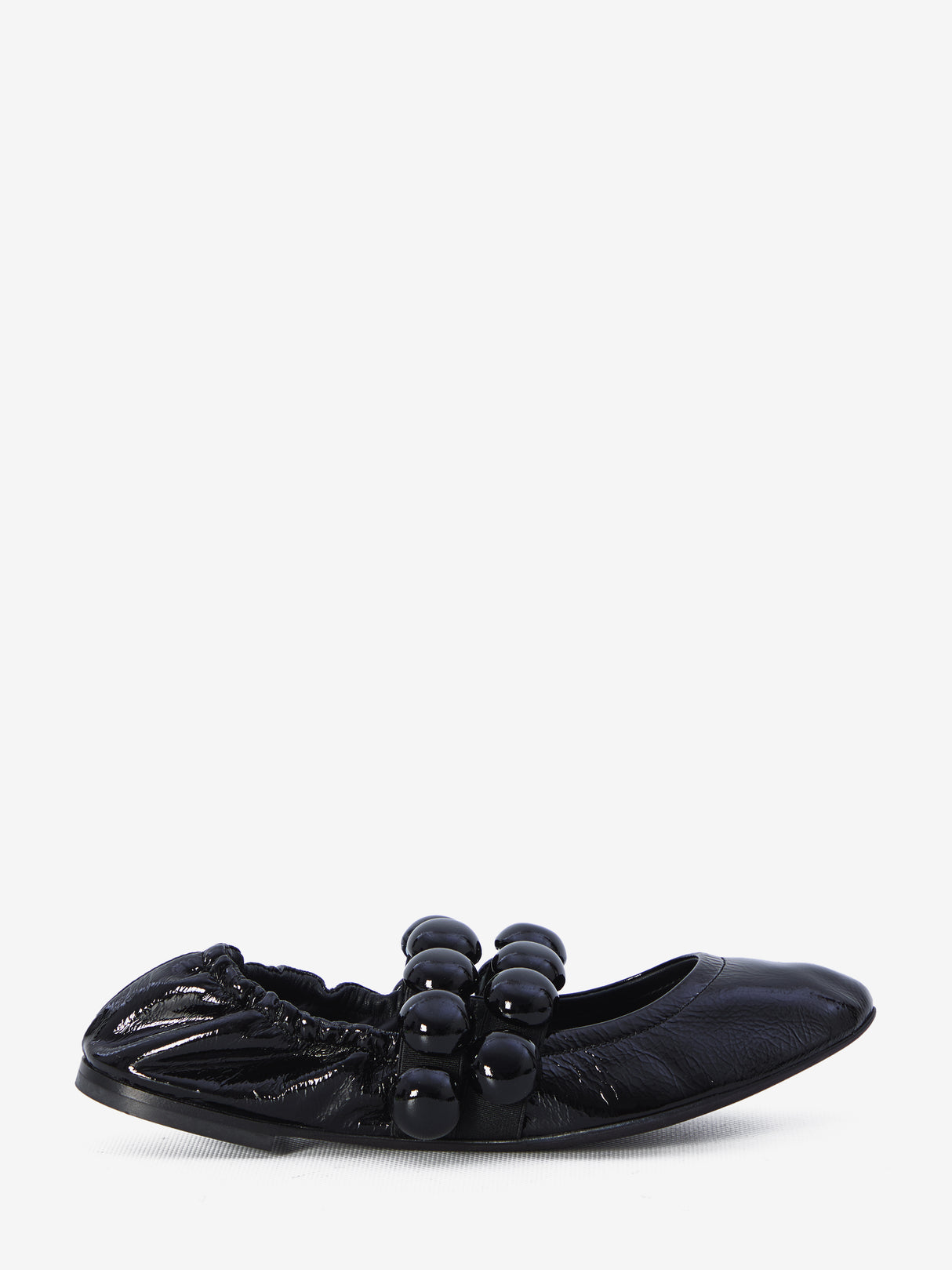 ALAIA PATENT SPHERE BALLETS