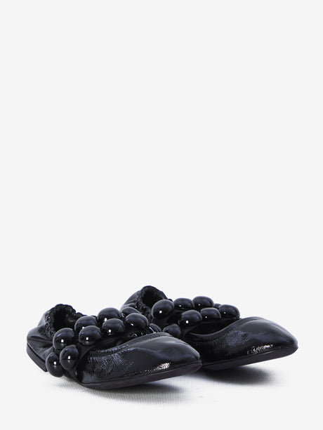 ALAIA PATENT SPHERE BALLETS