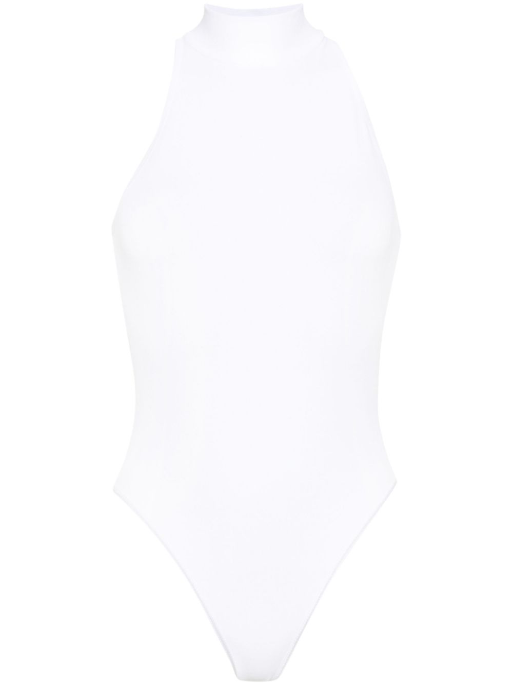 ALAIA Sleeveless Turtleneck Bodysuit for Women - SS24