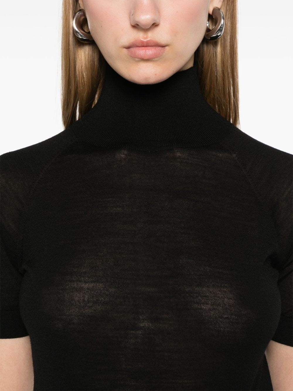 ALAIA High Neck Bodysuit for Women - FW24 Collection