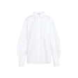 ALAIA Chic White Button-Up Shirt for Women