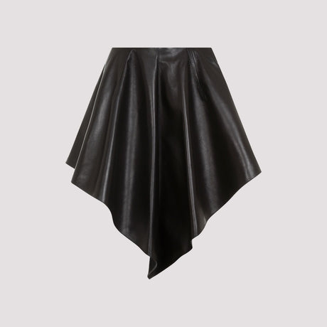 ALAIA Luxury Black Triangle Mini Skirt