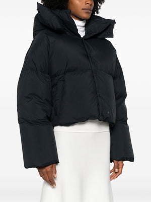 ALAIA Women's Padded Mini Jacket with Detachable Hood