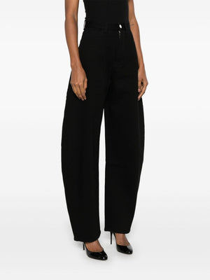 ALAIA High Waist Round Jeans for Women - SS25 Collection