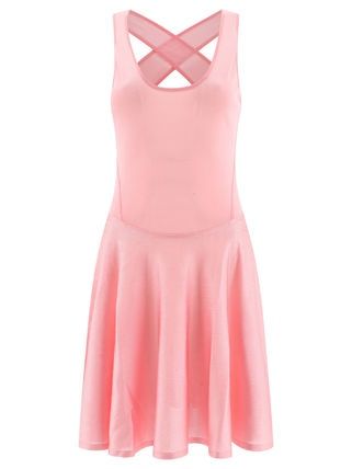 ALAIA Feminine and Flattering 24SS Pink Mid Skirt for Women