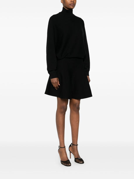 ALAIA Chic Batwing Sleeve Dress