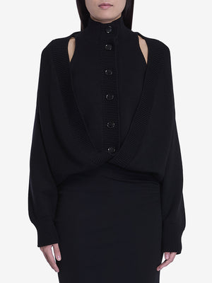 ALAIA FOLDABLE CARDIGAN