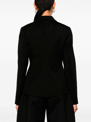 ALAIA Elegant 2024 Fashion Outerwear for Women in Sleek Black