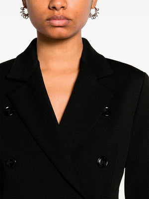 ALAIA Double Breasted Gabardine Blazer