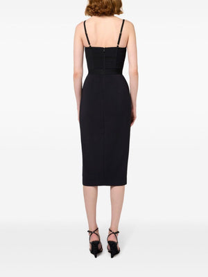 ELISABETTA FRANCHI Elegant Corset Midi Dress for Women