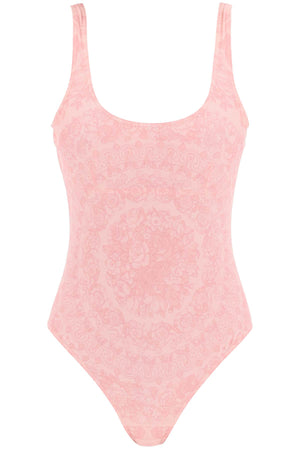 VERSACE Baroque Pattern One-Piece Swimsuit