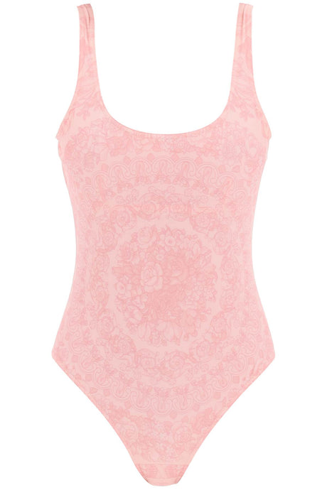 VERSACE Baroque Pattern One-Piece Swimsuit