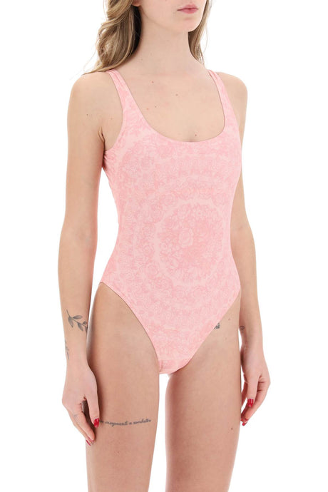 VERSACE Baroque Pattern One-Piece Swimsuit