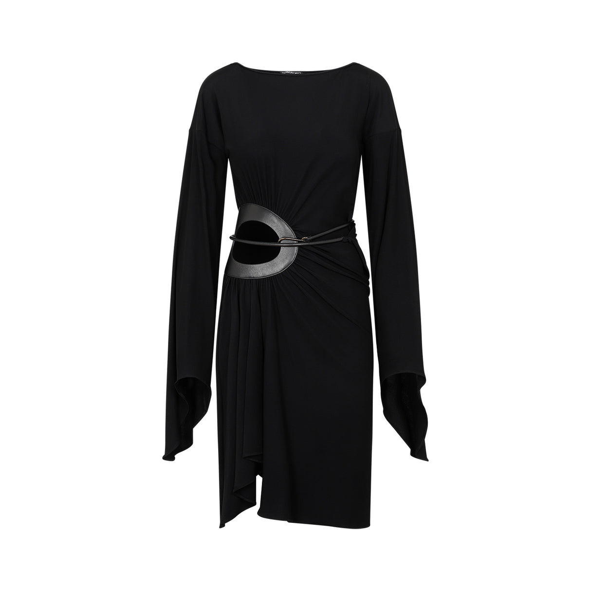 TOM FORD Stylish Black Asymmetric Dress for Women from FW23 Collection