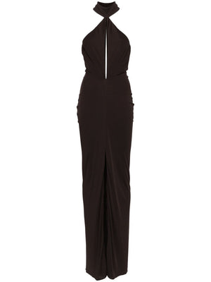 TOM FORD Brown Front Cut-Out Dress for Women