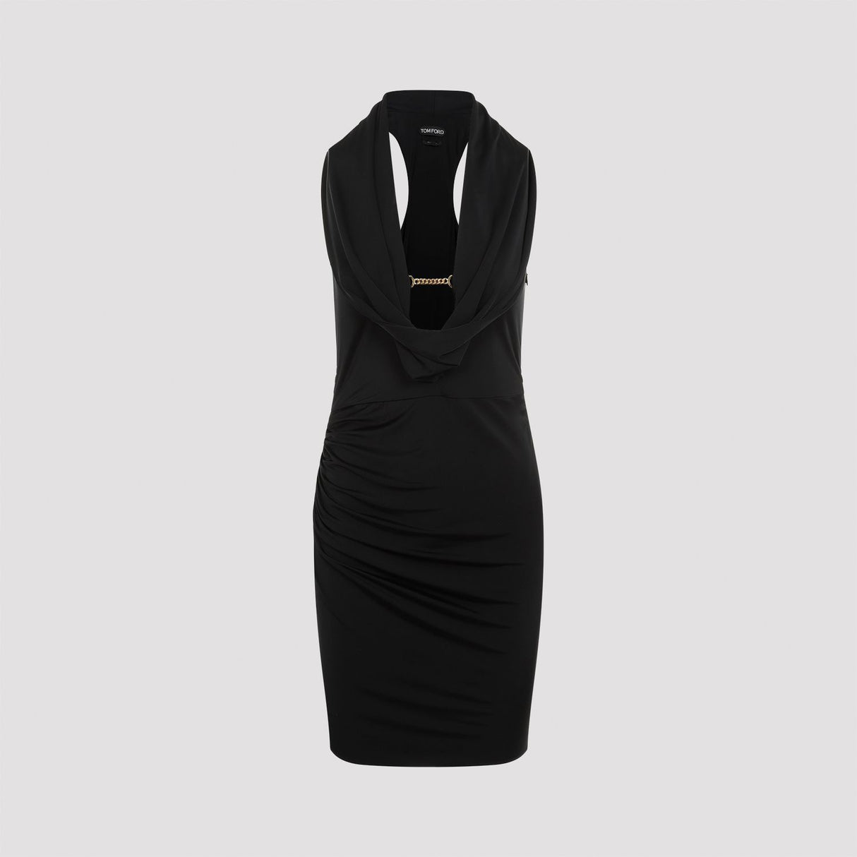 TOM FORD Elegant Draped Mini Cocktail Dress