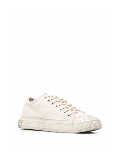 ACNE STUDIOS Women's Off-White Ballow Tumbled Sneakers